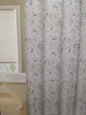 Royal Bath Leopard Swirl Water Repellant Fabric Shower Curtain -70" x 72" with 12 Metal Roller Hooks