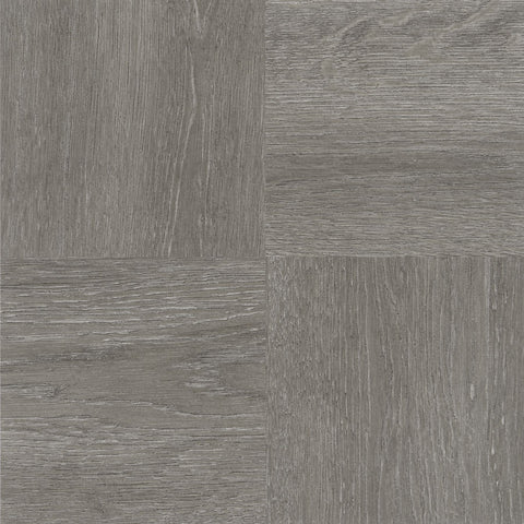 Traditional Elegance Madison Charcoal Grey Wood 12x12 Self Adhesive Vinyl Floor Tile - 20 Tiles/20 sq. ft.