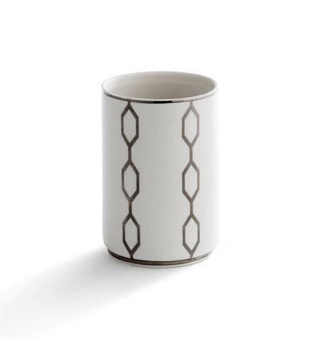 Royal Bath Chain Reaction Porcelain Tumbler (4"H x 2.6"Dia)