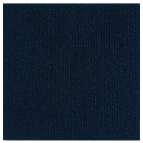 Traditional Elegance Madison 12x12 Self Adhesive Carpet Floor Tile - 12 Tiles/12 sq. Ft. - Navy