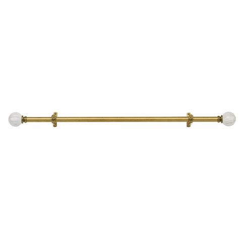 Traditional Elegance Decorative Rod & Finial Eva 28-48