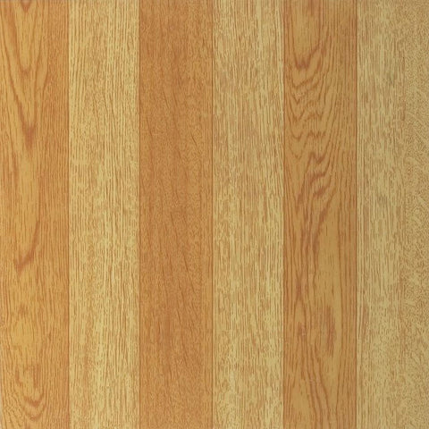Traditional Elegance 5th Avenue Collection Light Oak Plank-Look 12x12 Self Adhesive Vinyl Floor Tile - 45 Tiles/45 sq. Ft