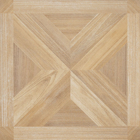 Traditional Elegance Madison Maple X Parquet 12x12 Self Adhesive Vinyl Floor Tile - 20 Tiles/20 sq. ft.