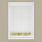 Traditional Elegance Cordless Madera Falsa 2" Faux Wood Plantation Blind 35x64 - White