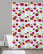 Royal Bath Summer Polka Dot Canvas Fabric Shower Curtain (70" x 72")