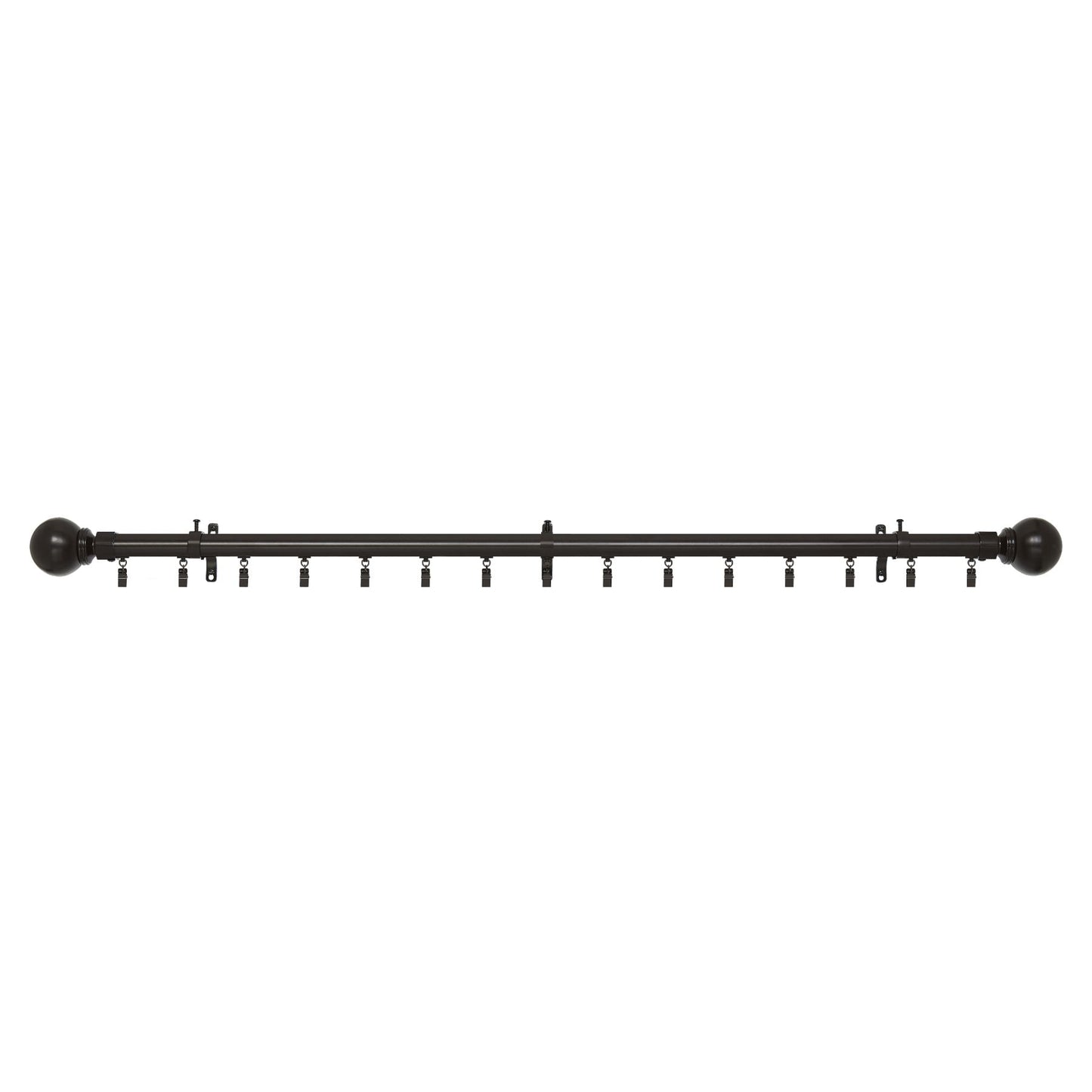 Traditional Elegance Innovative Traverse Curtain Rod - Camilla 36-66