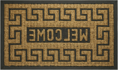 Traditional Elegance Coco Mat Welcome Key  - 18x30