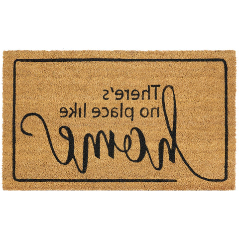 Traditional Elegance Printed Coir Door Mat 18x30 - Dorothy