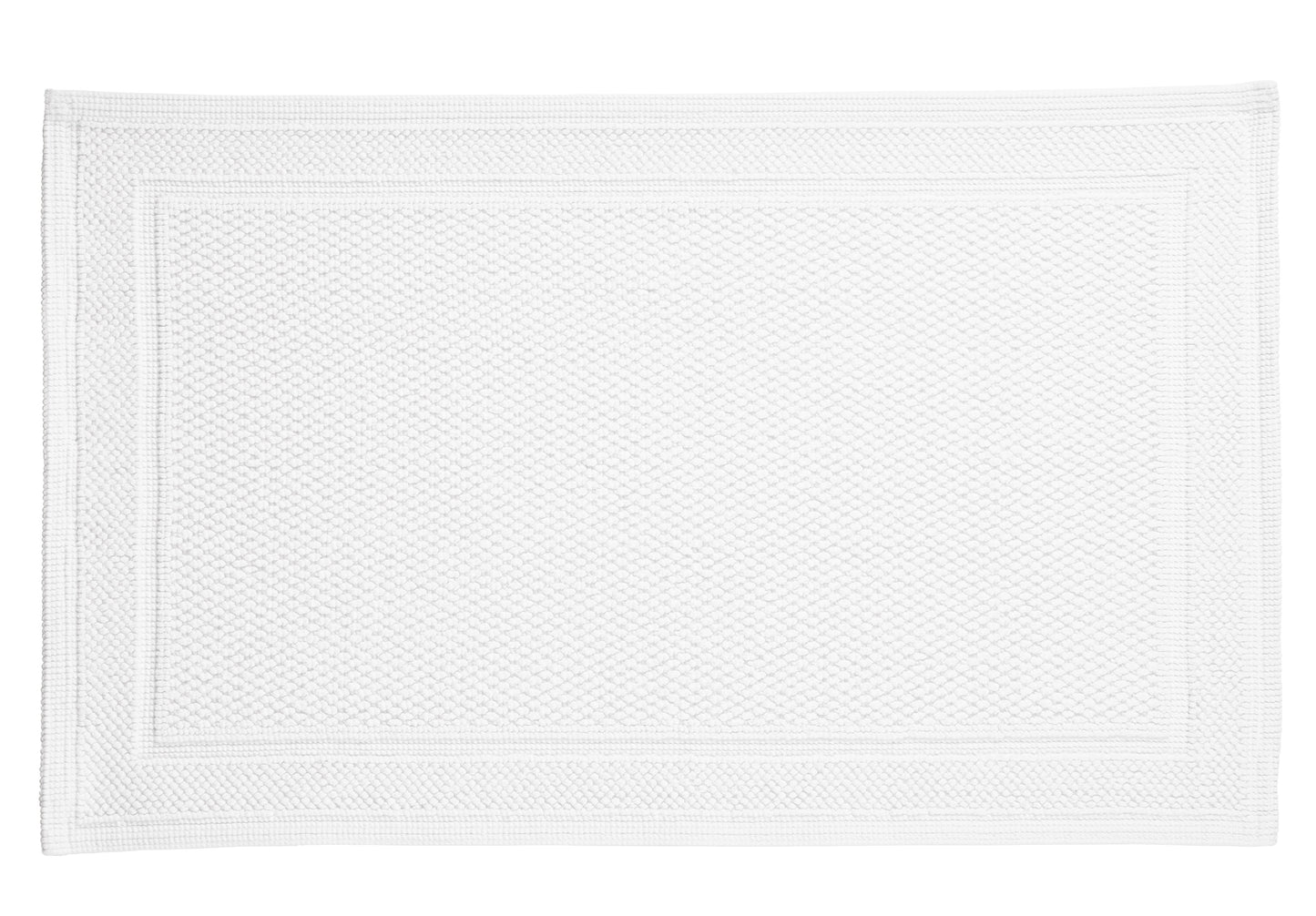 Royal Bath Athens Textured Cotton Loop Bath Rug (21" x 34")